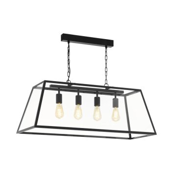 Eglo AMESBURY Pendant Light black, 4-light sources