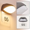 TANGURO lighted house number LED black, 1-light source