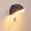 TANGURO lighted house number LED black, 1-light source