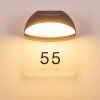 TANGURO lighted house number LED black, 1-light source