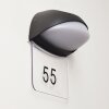 TANGURO lighted house number LED black, 1-light source