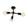 EGLO BOCADELLA Ceiling Light black, 3-light sources