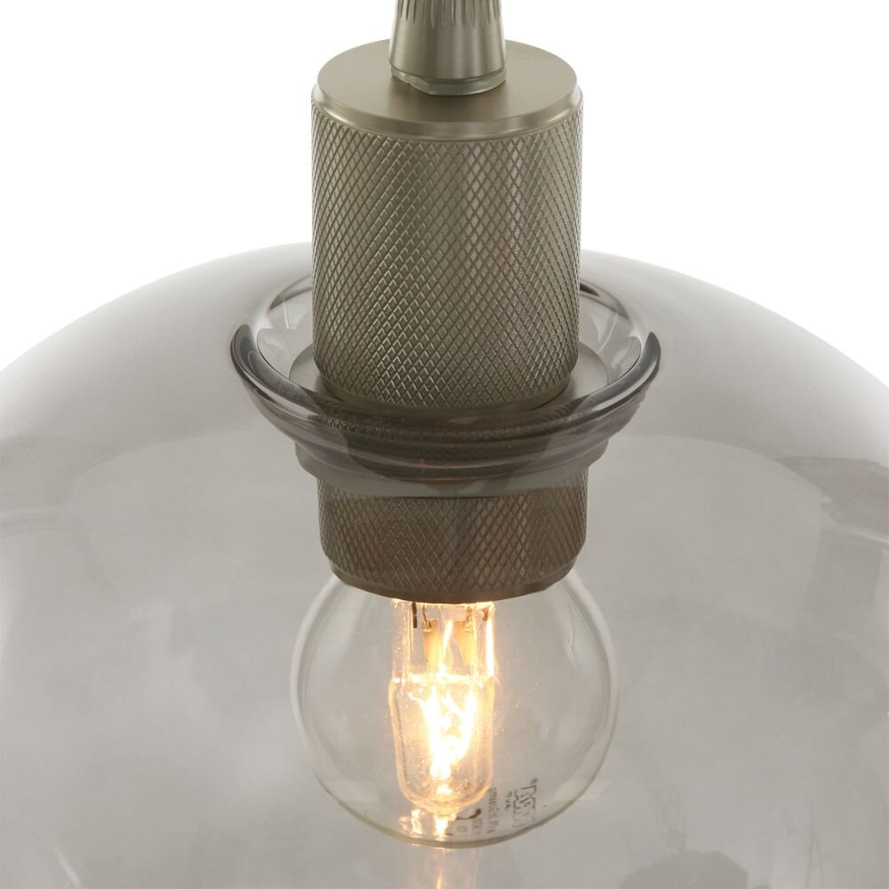 Steinhauer Lotus Pendant Light stainless steel, 1-light source