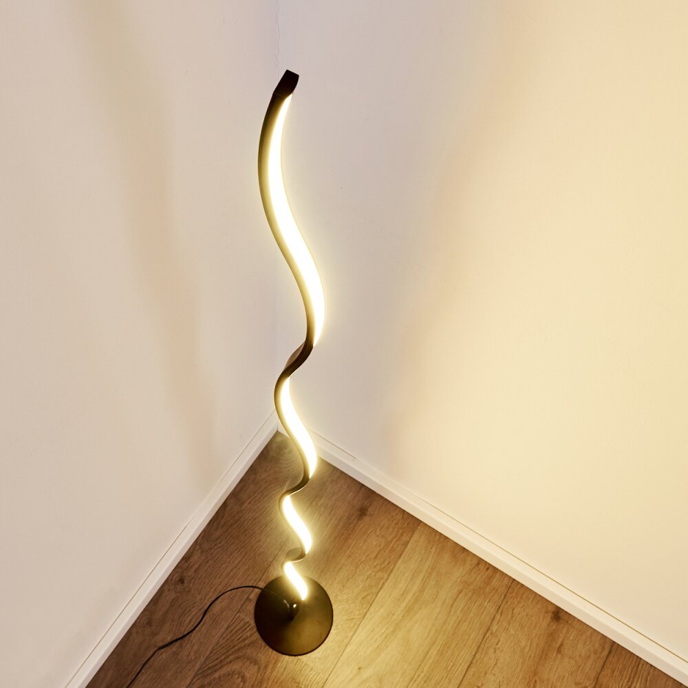 Dillon Floor Lamp LED black, 1-light source