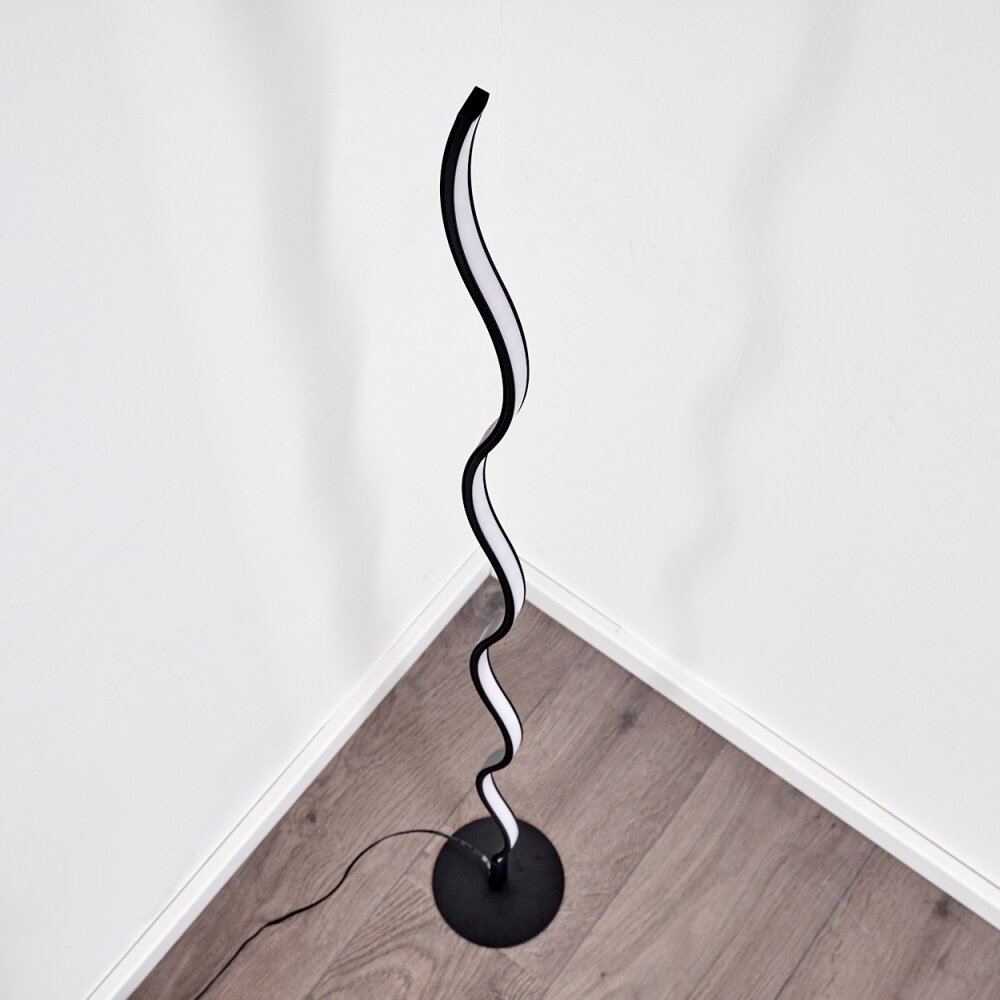 Dillon Floor Lamp LED black, 1-light source