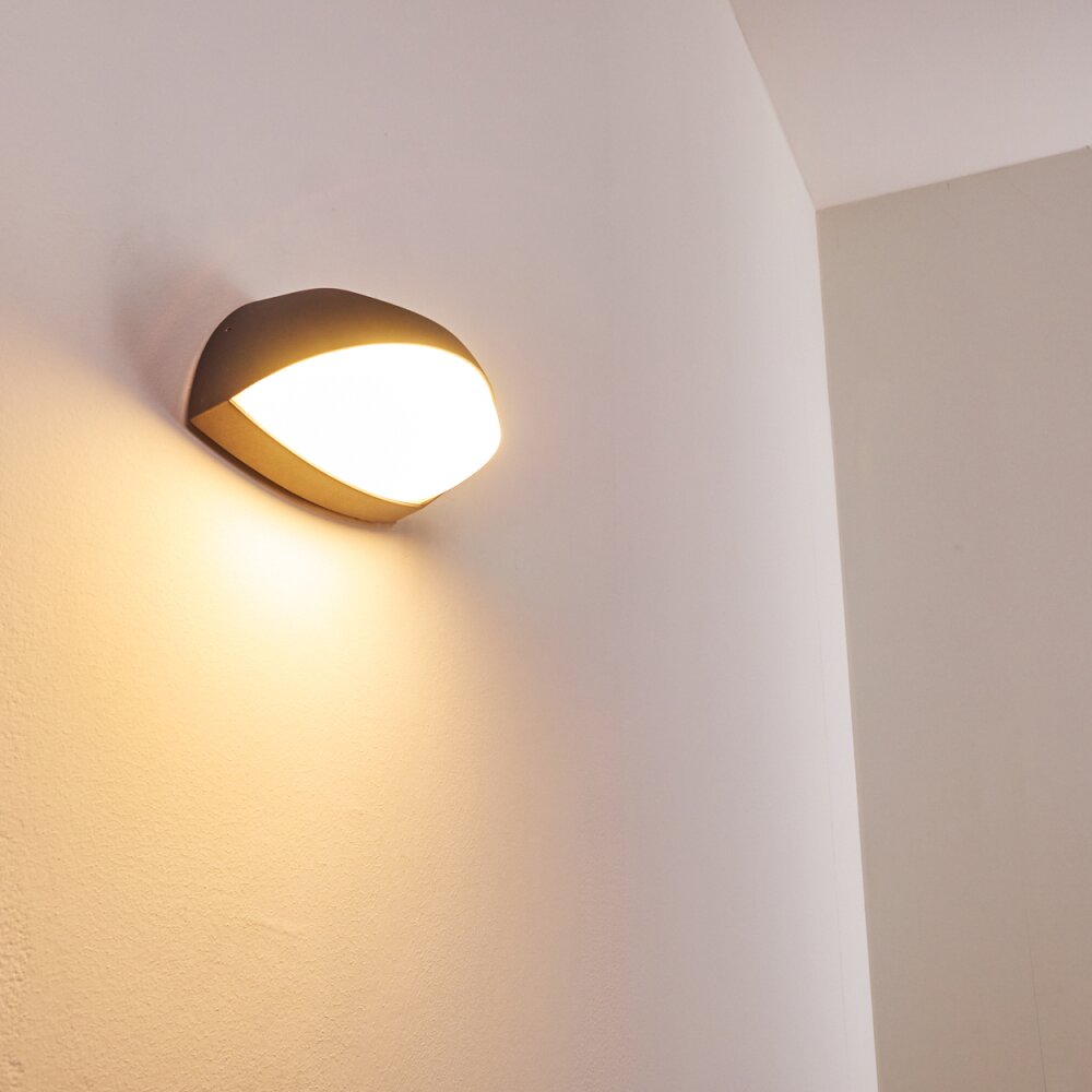 TANGURO Outdoor Wall Light LED black, 1-light source