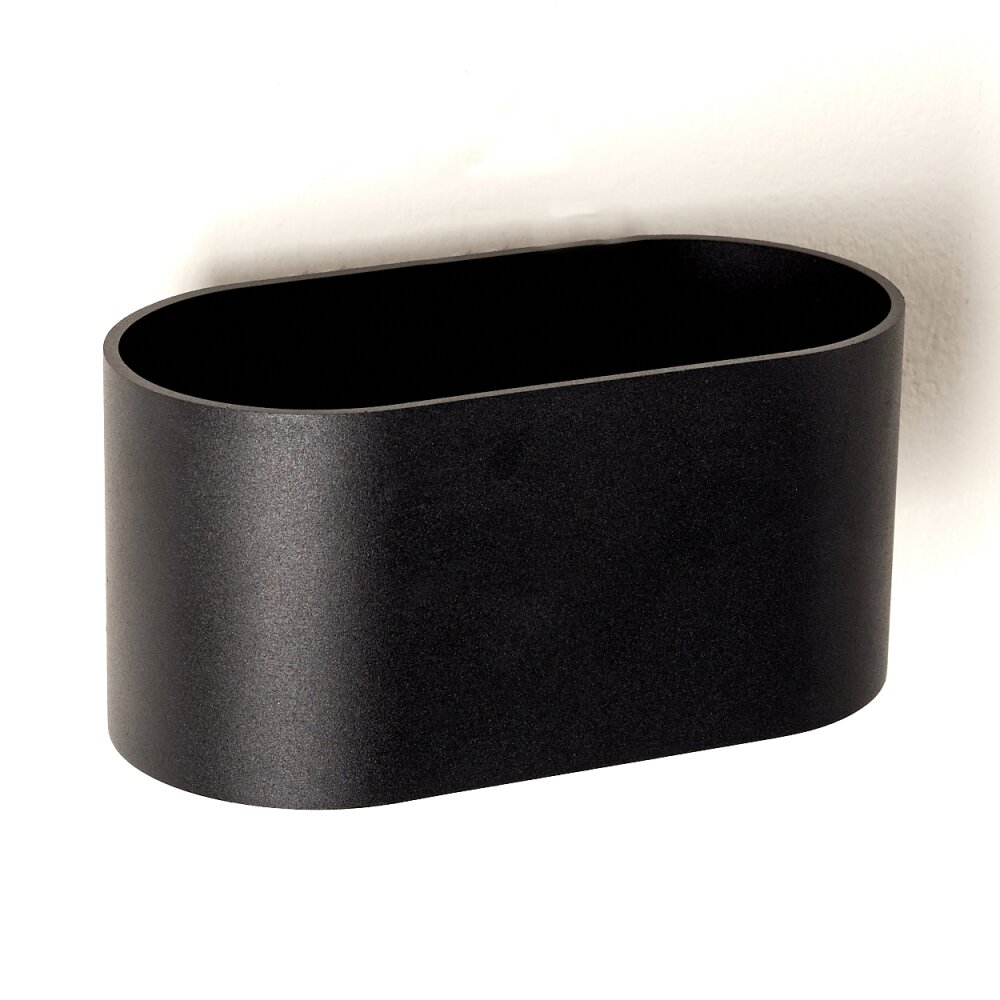Wall Light Dapp black, 1-light source