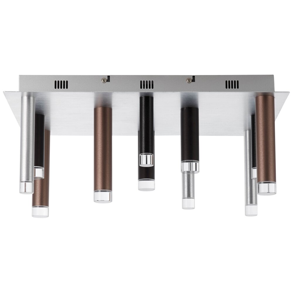 Brilliant Living Cembalo Ceiling Light LED brown, 12-light sources