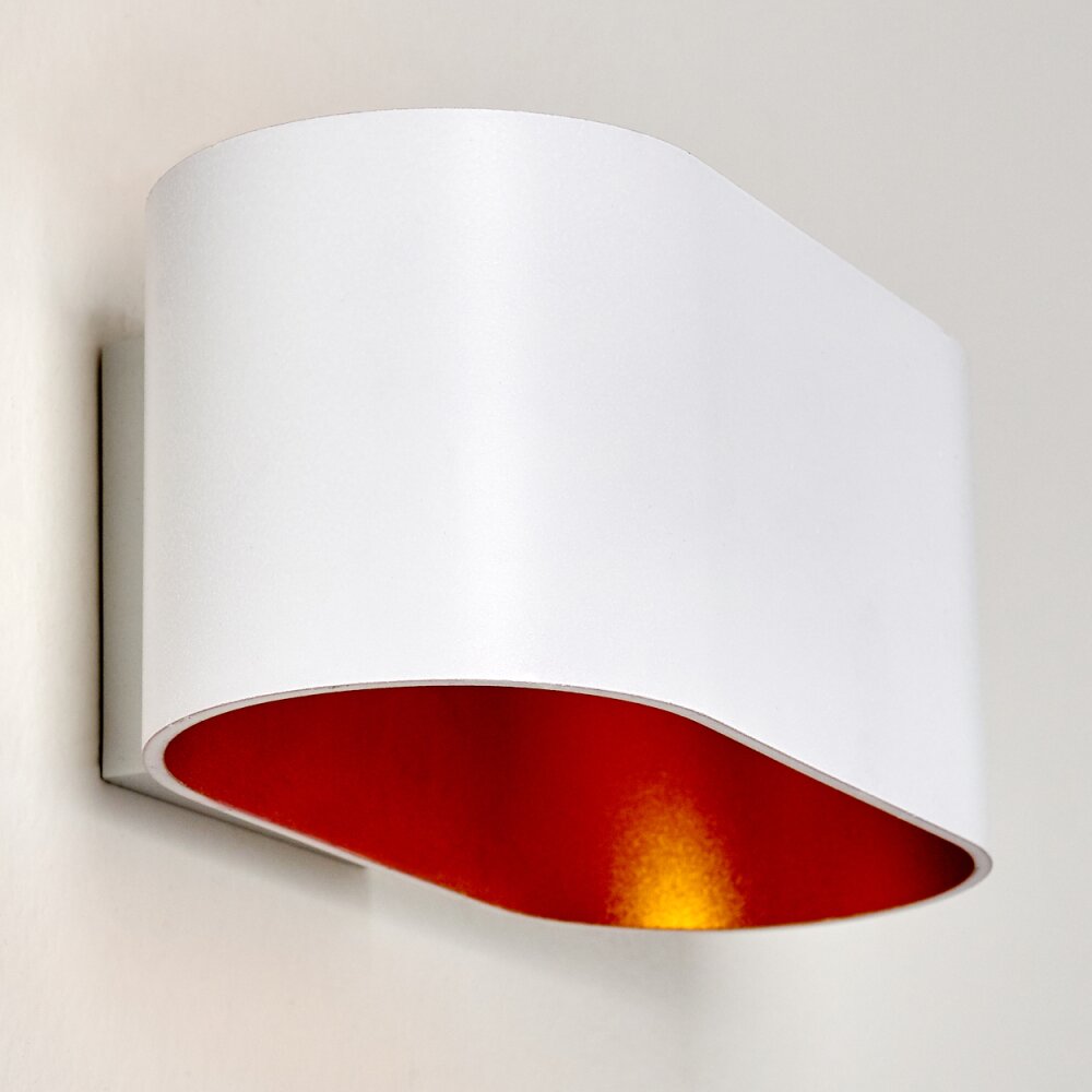 Wall Light Dapp white, 1-light source