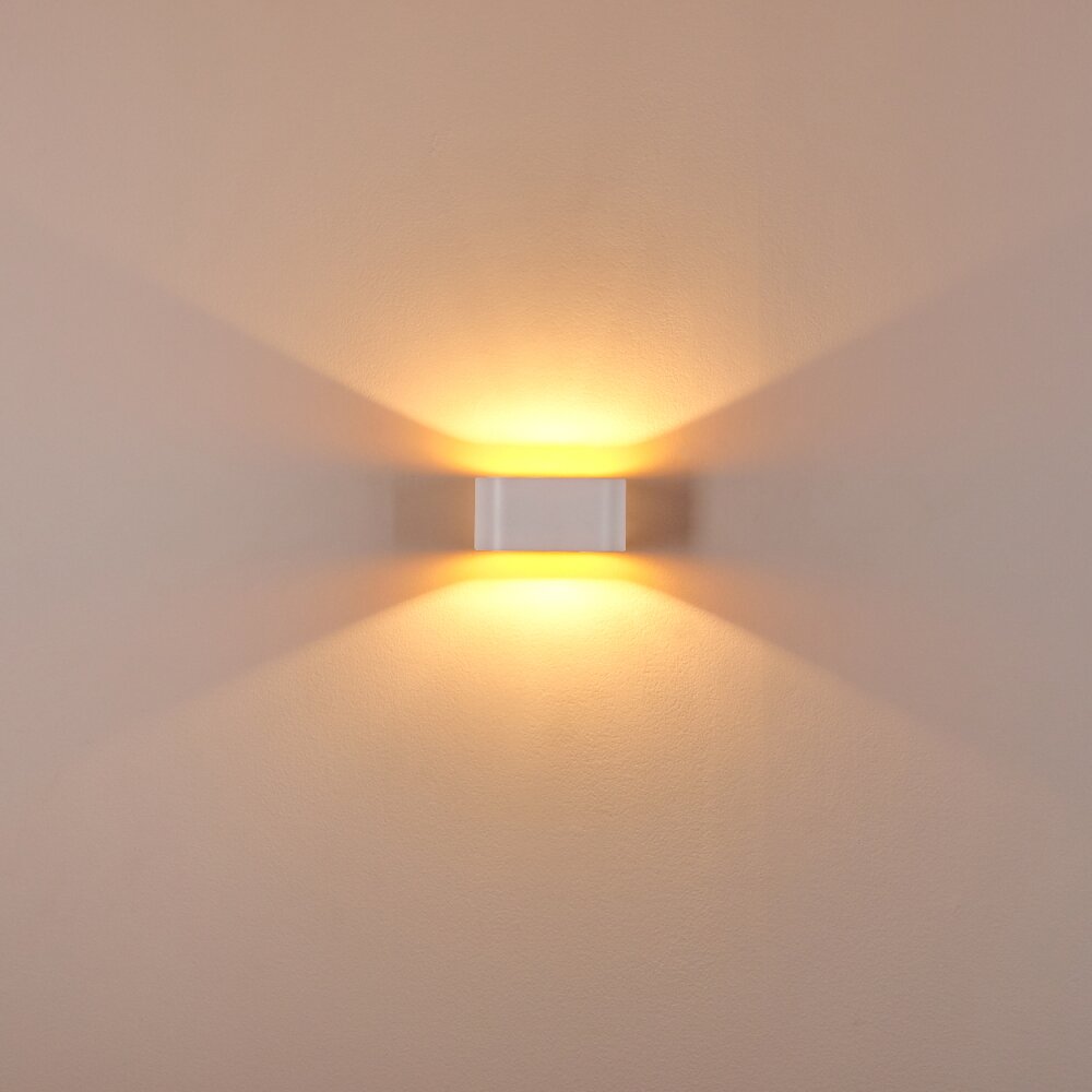 Wall Light Dapp white, 1-light source