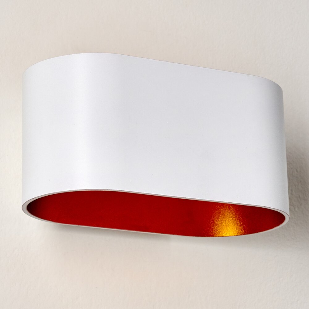 Wall Light Dapp white, 1-light source