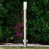 Caserta floor lamp, path light stainless steel, 1-light source