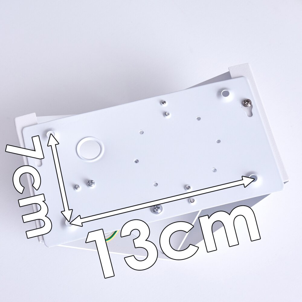 SHOUVER Wall Light LED white, 1-light source