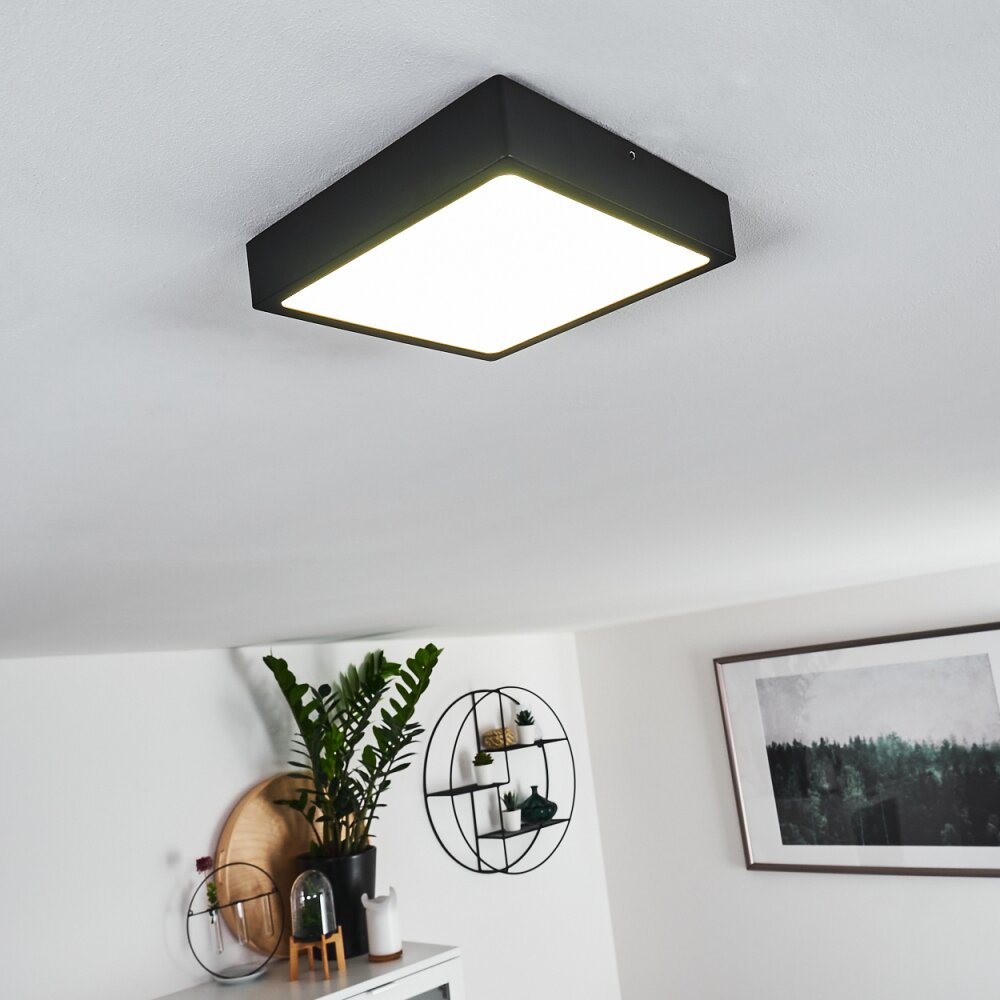 KRAGOS Ceiling Light LED black, 1-light source