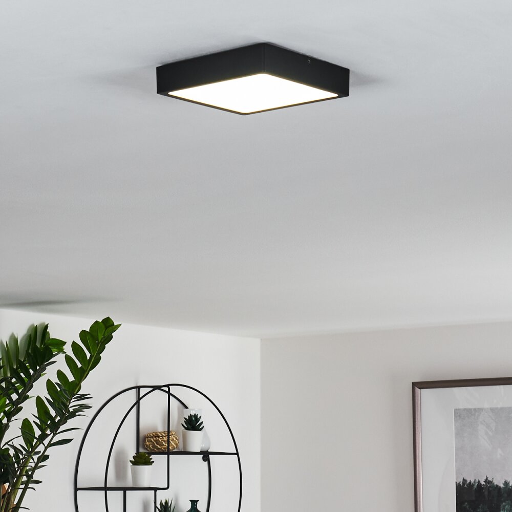 KRAGOS Ceiling Light LED black, 1-light source