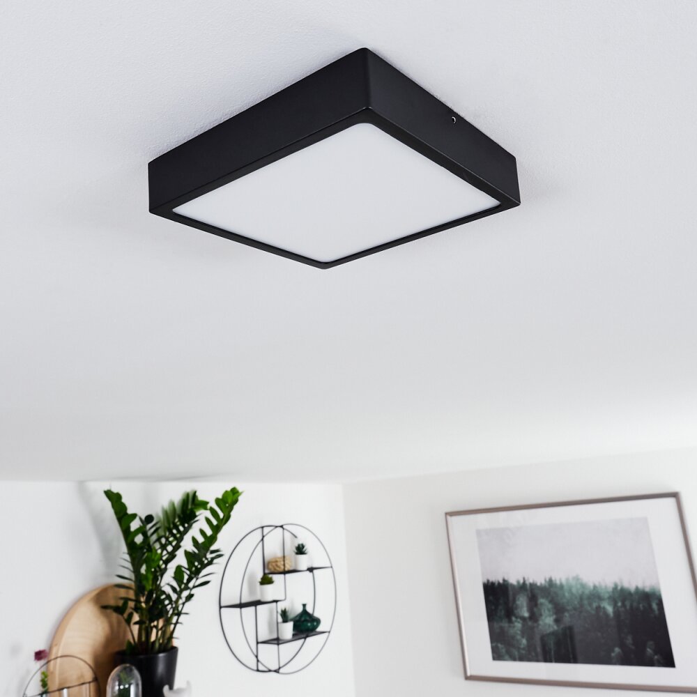KRAGOS Ceiling Light LED black, 1-light source