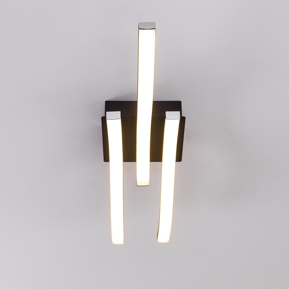 LETALA Ceiling Light LED black, 3-light sources