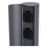 Lucide lights Steckdose outdoor socket anthracite