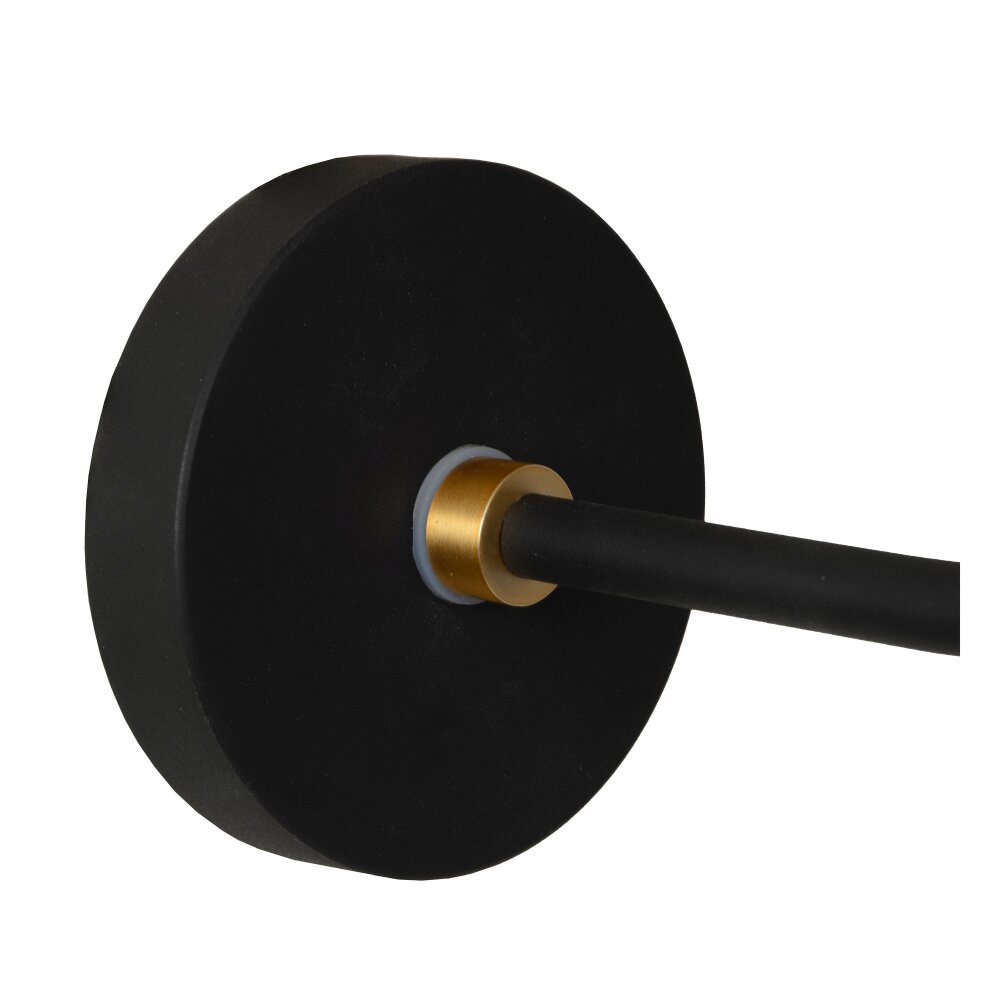 Lucide BEREND Wall Light black, 1-light source