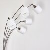 ALSEN Floor Lamp matt nickel, 5-light sources