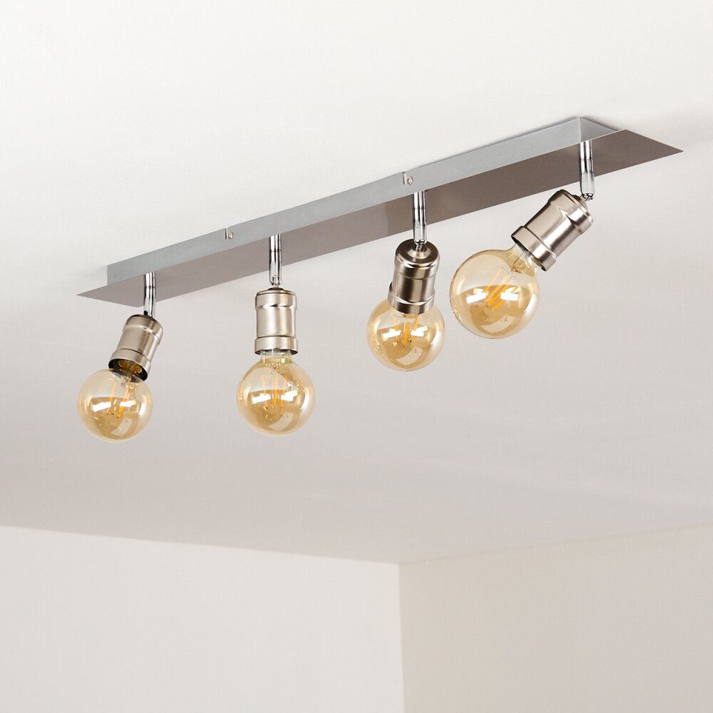 LAGUNITA Ceiling Light matt nickel, 4-light sources