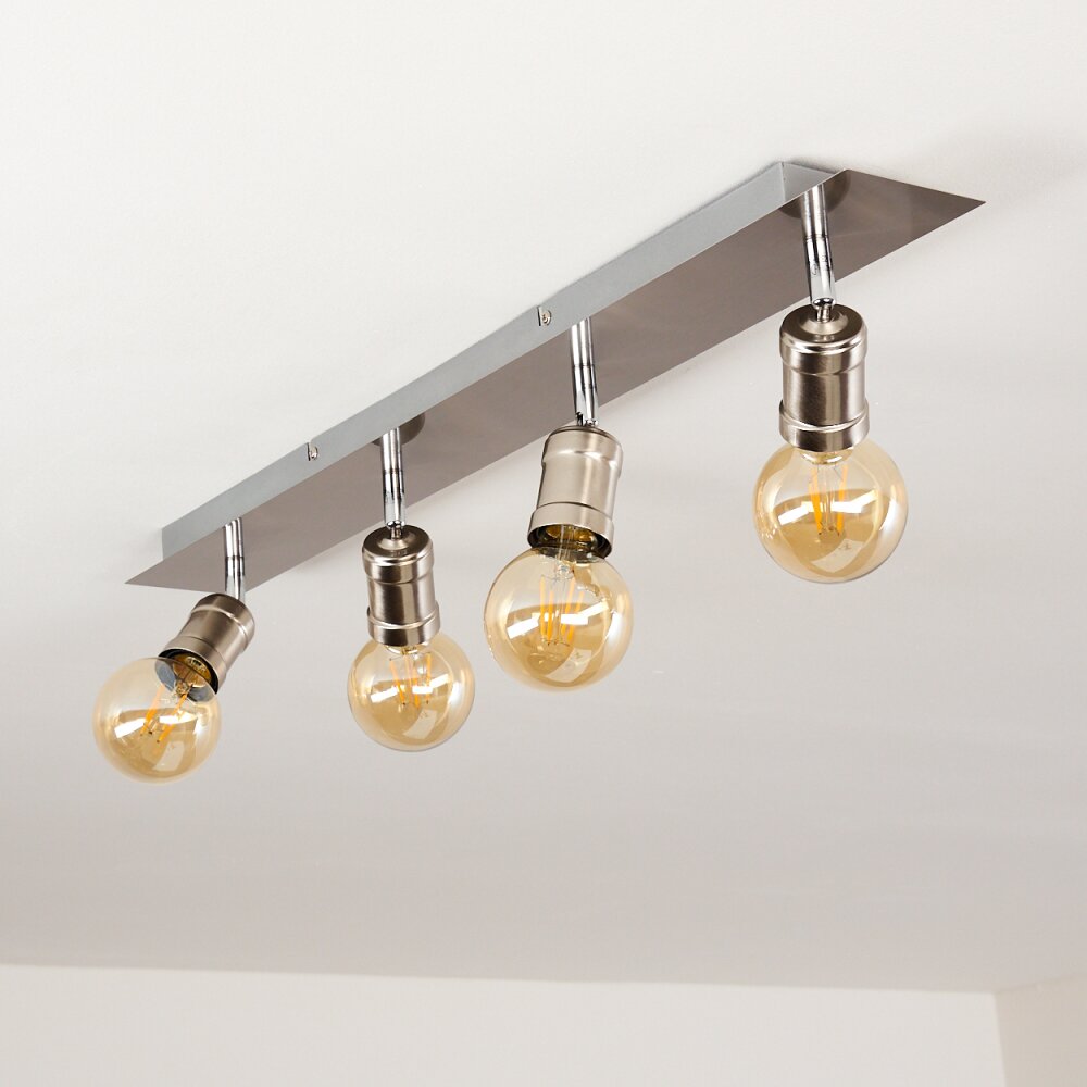 LAGUNITA Ceiling Light matt nickel, 4-light sources