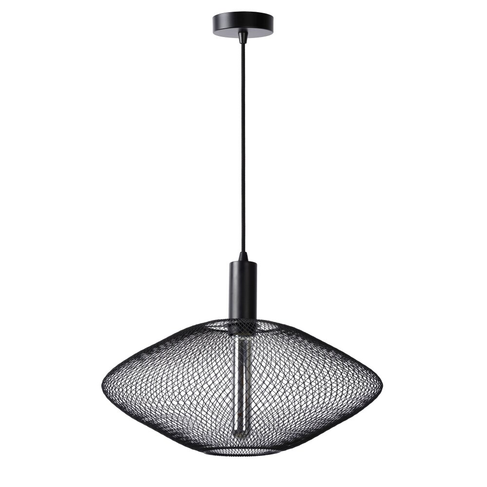 Lucide MESH Pendant Light black, 1-light source