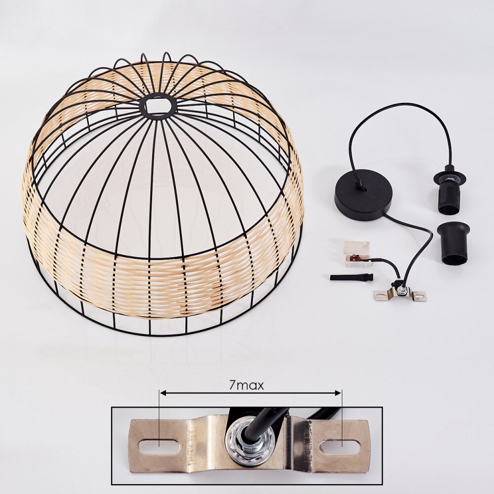 SAMAL Pendant Light black, 1-light source