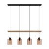 Eglo COOLMONT Pendant Light cream, black, 4-light sources