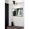 Lucide NIGEL ceiling spotlight LED black, 1-light source