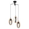 Eglo BASILDON Pendant Light brown, black, 3-light sources