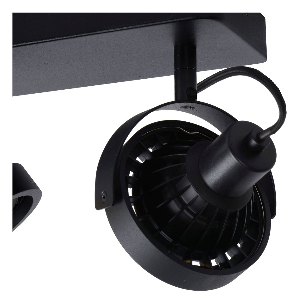 Lucide TALA ceiling spotlight LED black, 2-light sources