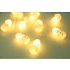 Globo BAILY rope lights LED white, 10-light sources