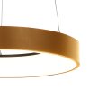 Steinhauer RINGLEDE Pendant Light gold, white, 1-light source