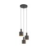 Eglo CONCESSA Pendant Light brown, 3-light sources