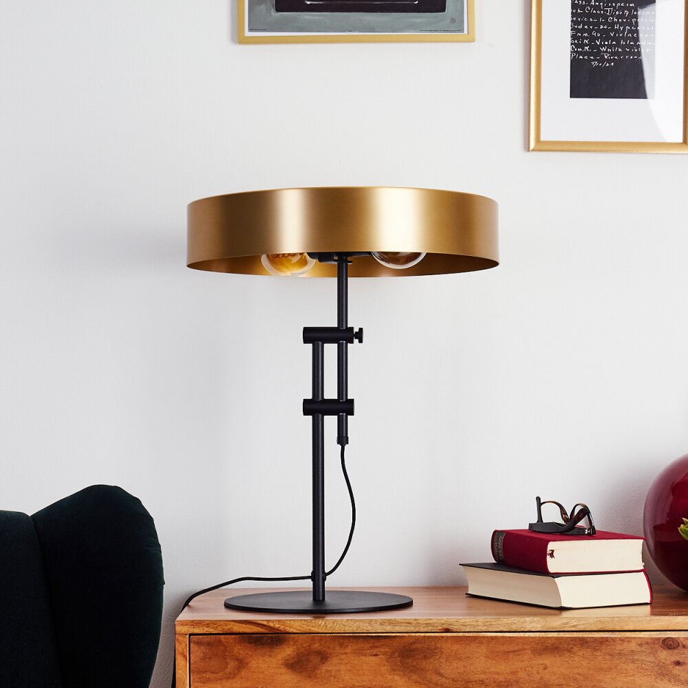 MANAUS Table lamp black, 2-light sources