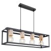 Globo HAGAR Pendant Light black, 4-light sources