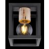 Globo HAGAR Ceiling Light black, 1-light source