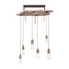 Globo MUCHA Pendant Light Light wood, 6-light sources