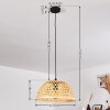 FLANSUM Pendant Light black, 1-light source