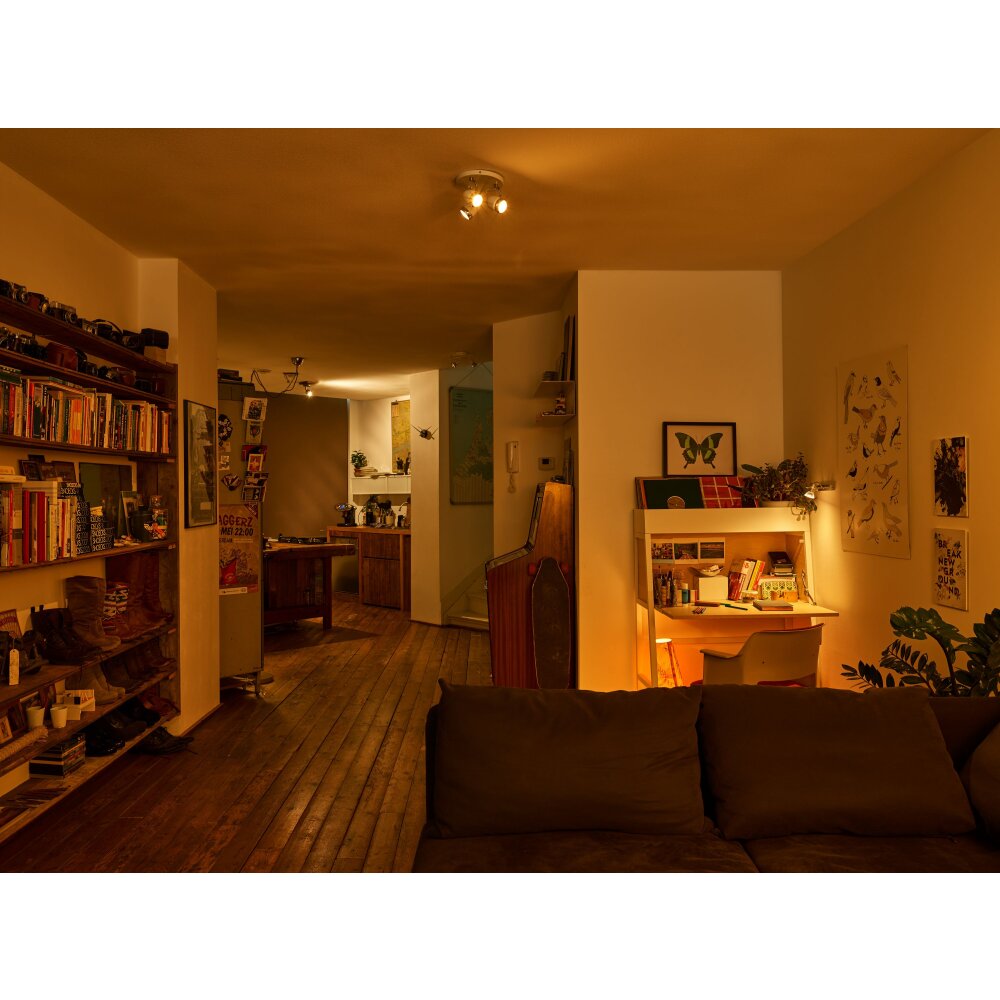 Philips LED GU10 80 Watt 2700 2200 Kelvin 575 Lumen