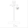 Steinhauer KRISIP Pendant Light white, 1-light source