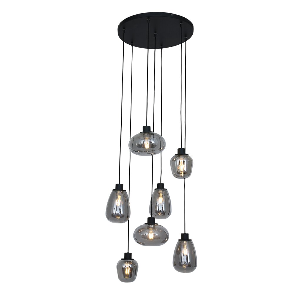 Steinhauer REFLEXION Pendant Light grey, black, 1-light source