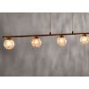 Paul Neuhaus GRETA pendant light rust-coloured, 5-light sources