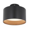 Globo JENNY Ceiling Light LED black, 1-light source