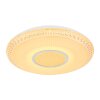 Globo KLEMENS Ceiling Light LED white, 1-light source, Remote control