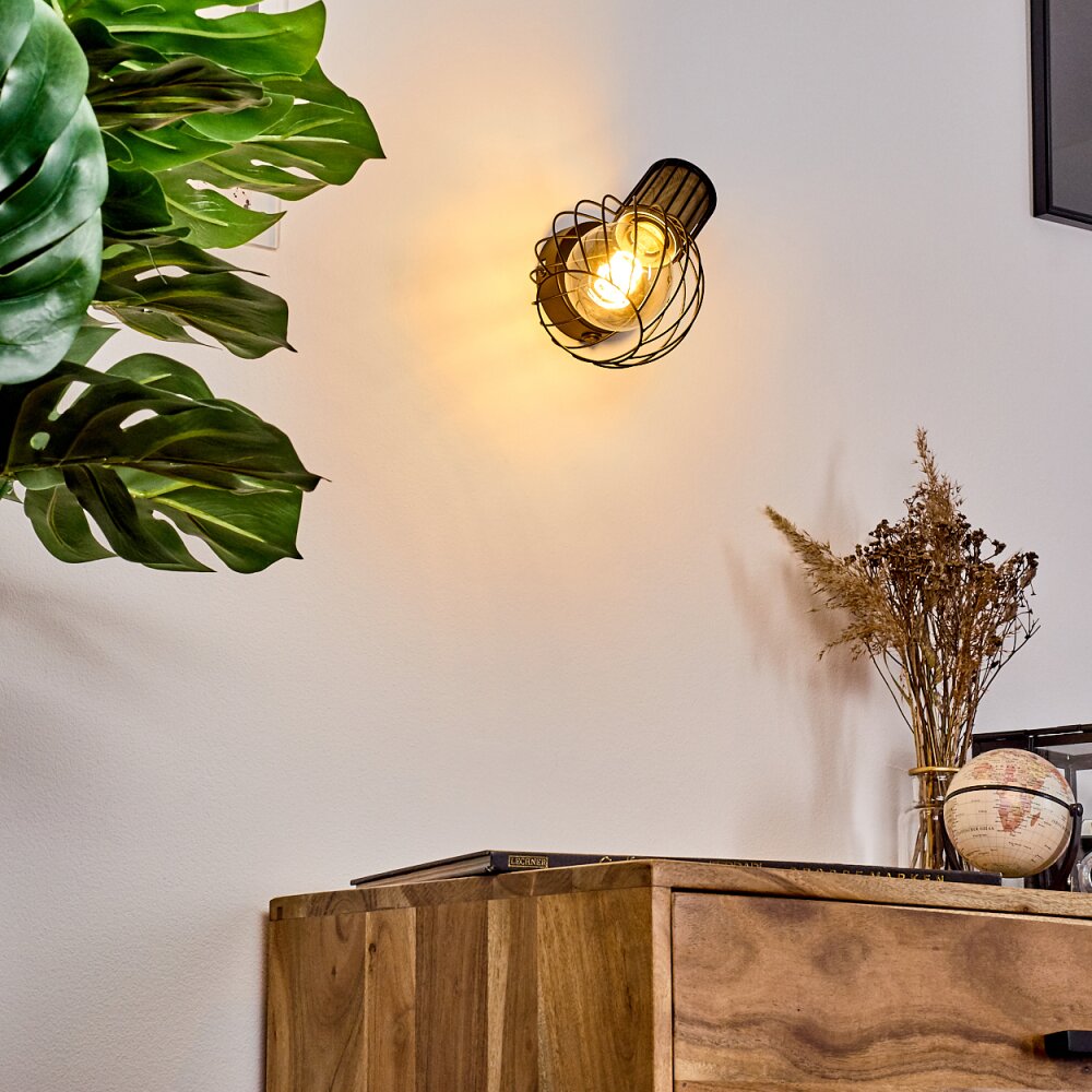 KOLFER Wall Light black, 1-light source