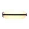 Steinhauer SIARGAO Outdoor Wall Light LED black, 1-light source