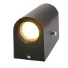 Steinhauer LOGAN Outdoor Wall Light LED black, 1-light source