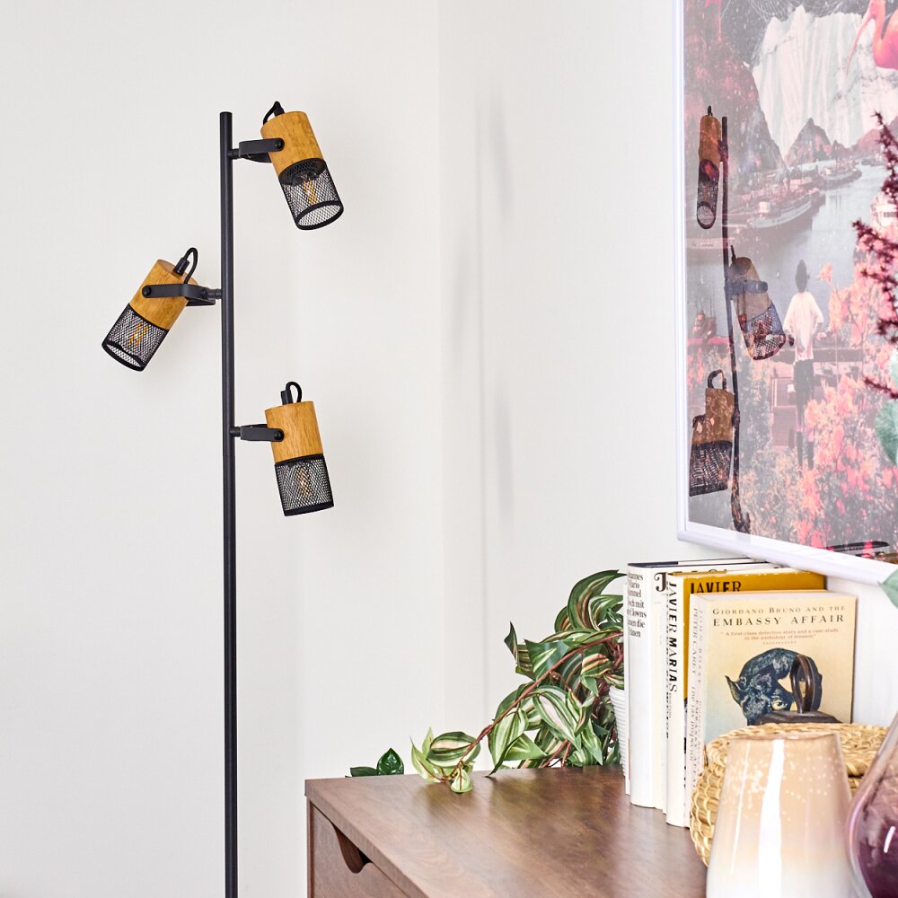 Agrons Floor Lamp black, 3-light sources